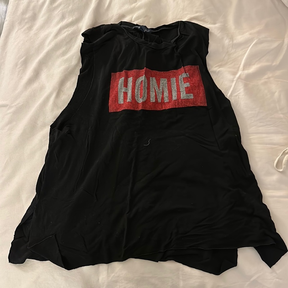 black muscle tank